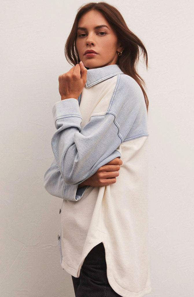 Z SUPPLY ALL DAY COLOR BLOCK JACKET