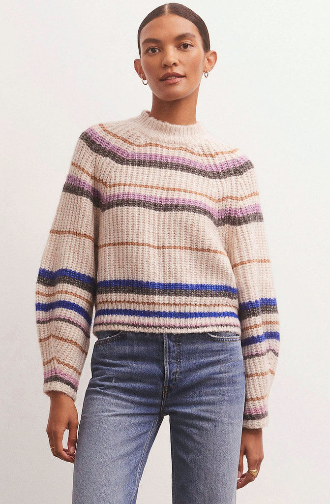 Z SUPPLY DESMOND STRIPED SWEATER