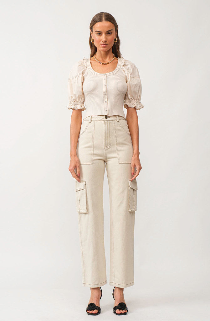 KORA CROPPED BLOUSE