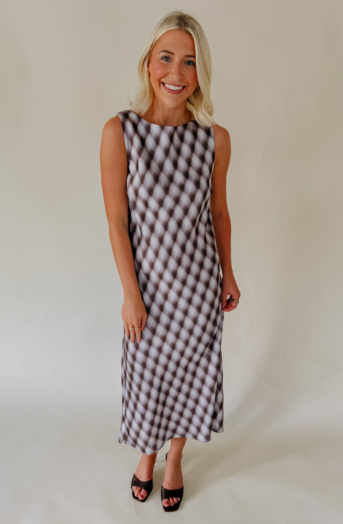 LUCY PARIS MEILINE MIDI DRESS