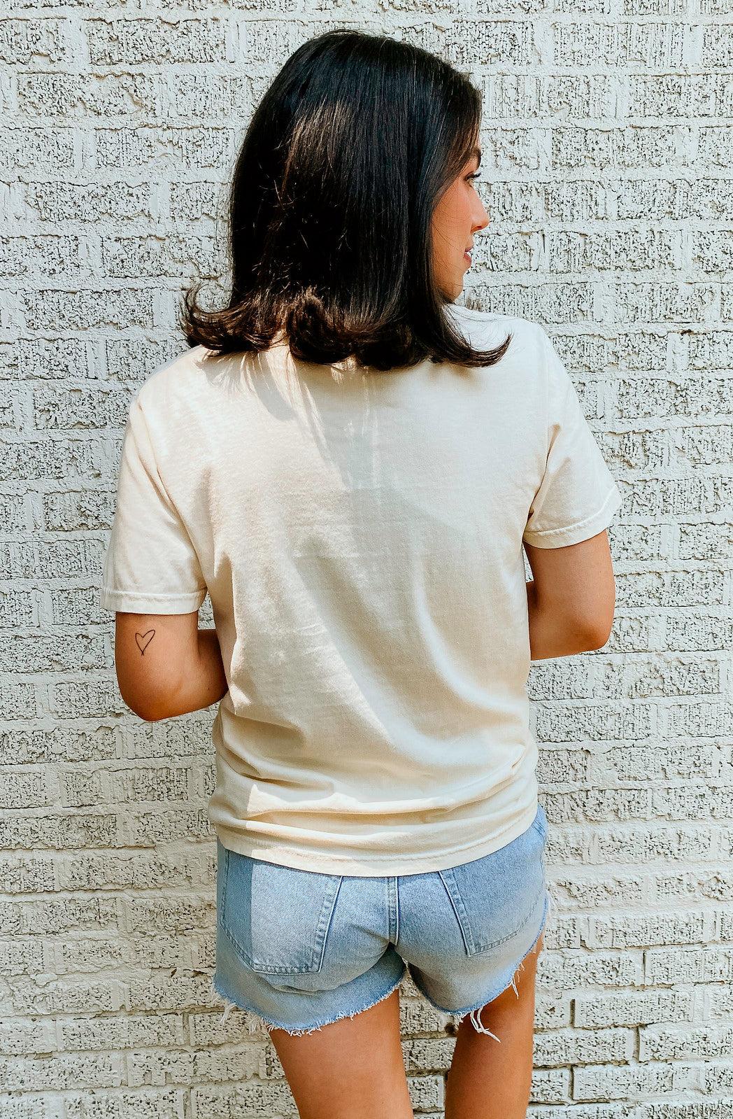 CHECKERED ARKANSAS TEE