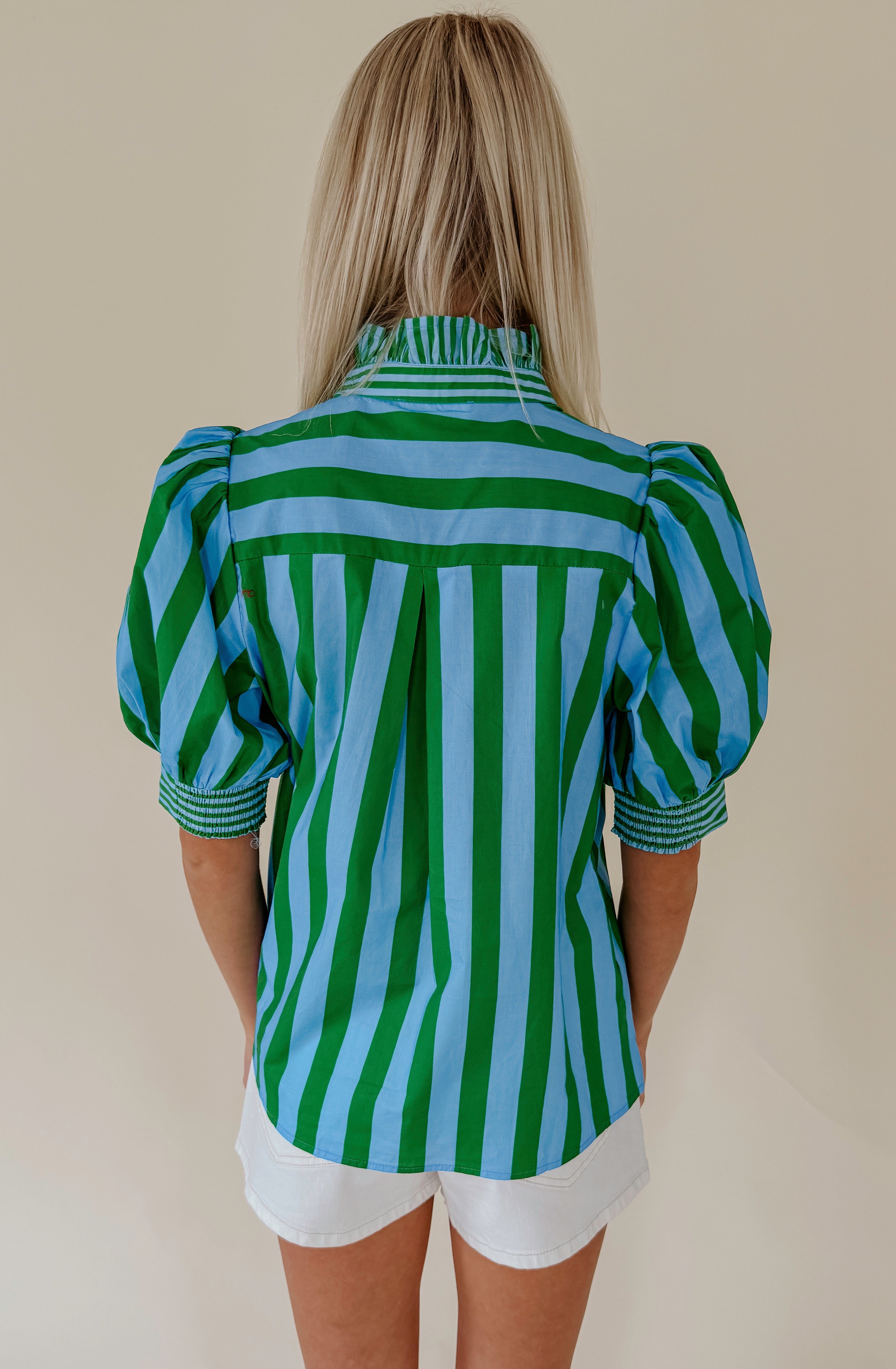 THE HANNAH STRIPED BLOUSE