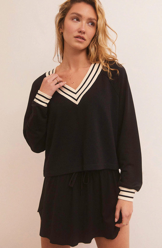 Z SUPPLY OFF THE COURT MODAL SWEATSHIRT