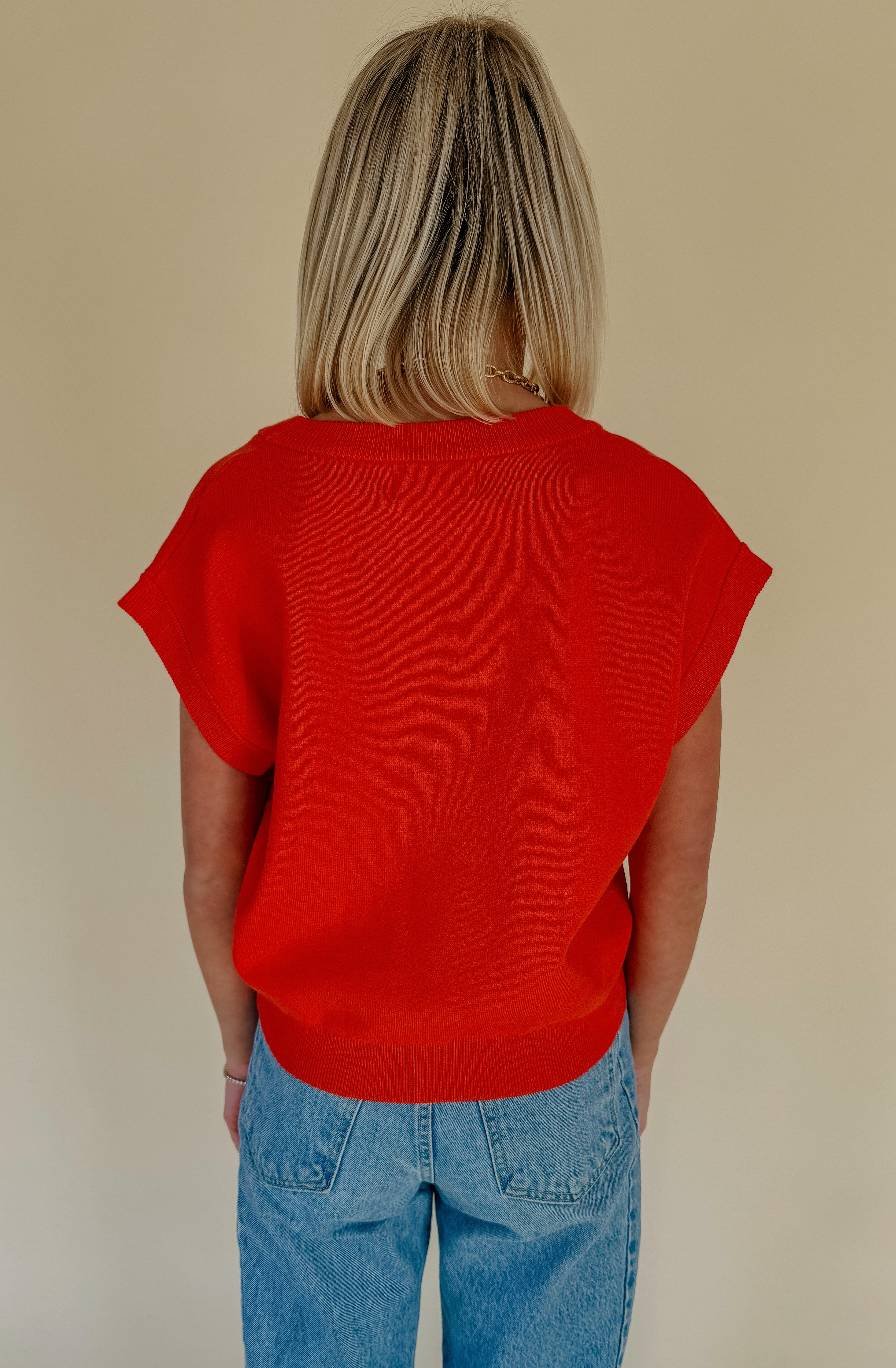 THE REAGAN BUTTONED SWEATER