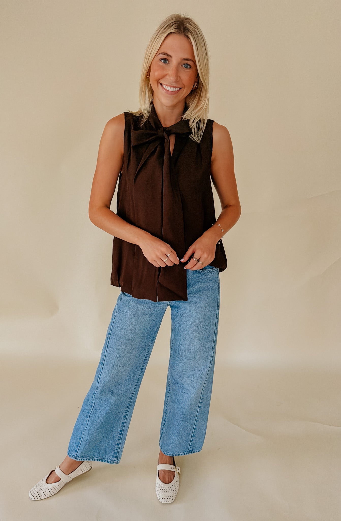 TIED WITH LOVE BLOUSE