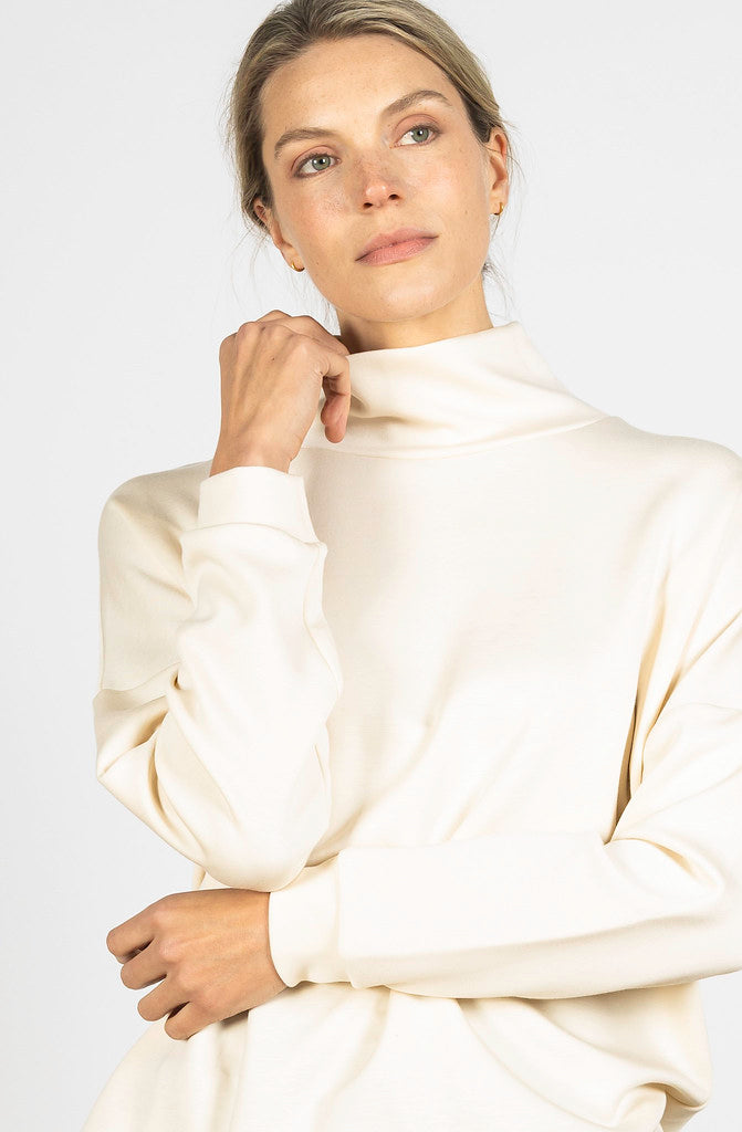 THE GEORGIA COWL NECK TOP