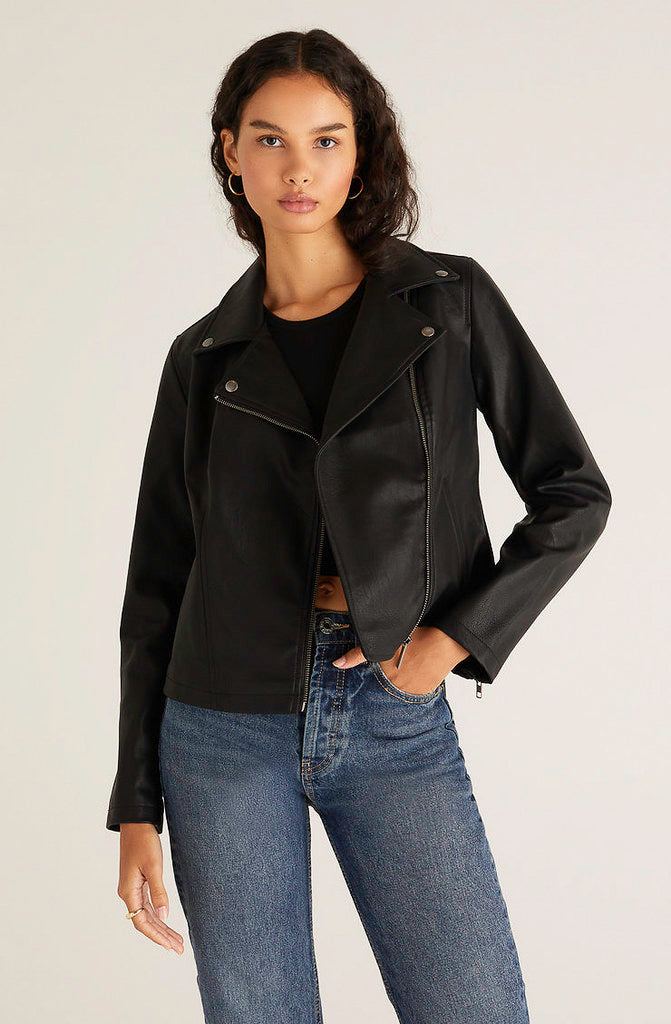 Z SUPPLY TRINA MOTO JACKET