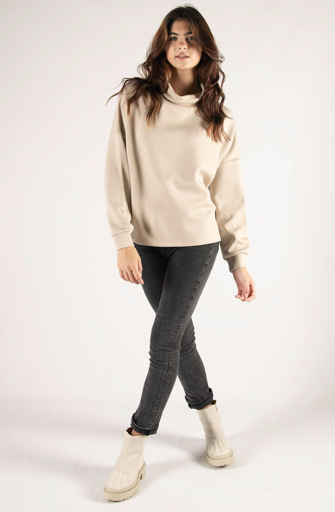 THE GEORGIA COWL NECK TOP