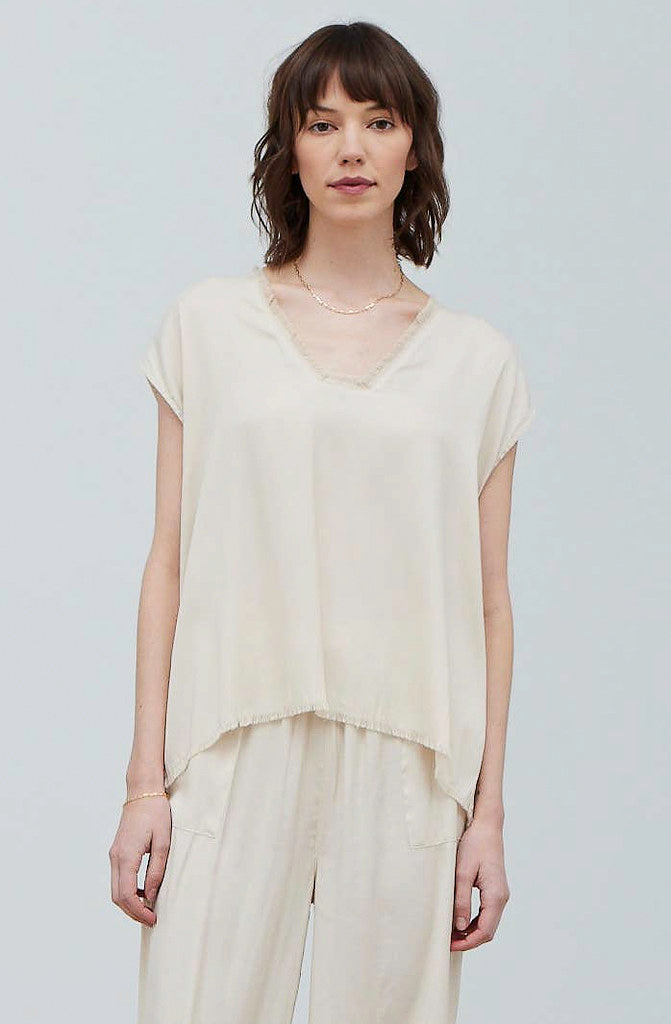 THE GIGI V NECK BLOUSE