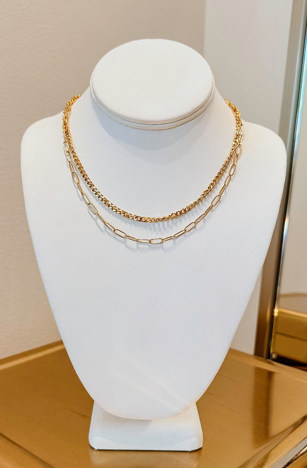 GEORGIE DEMI PAPERCLIP NECKLACE