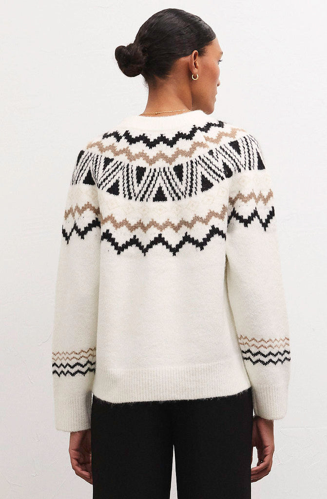 Z SUPPLY FINNLEY FAIRISLE SWEATER