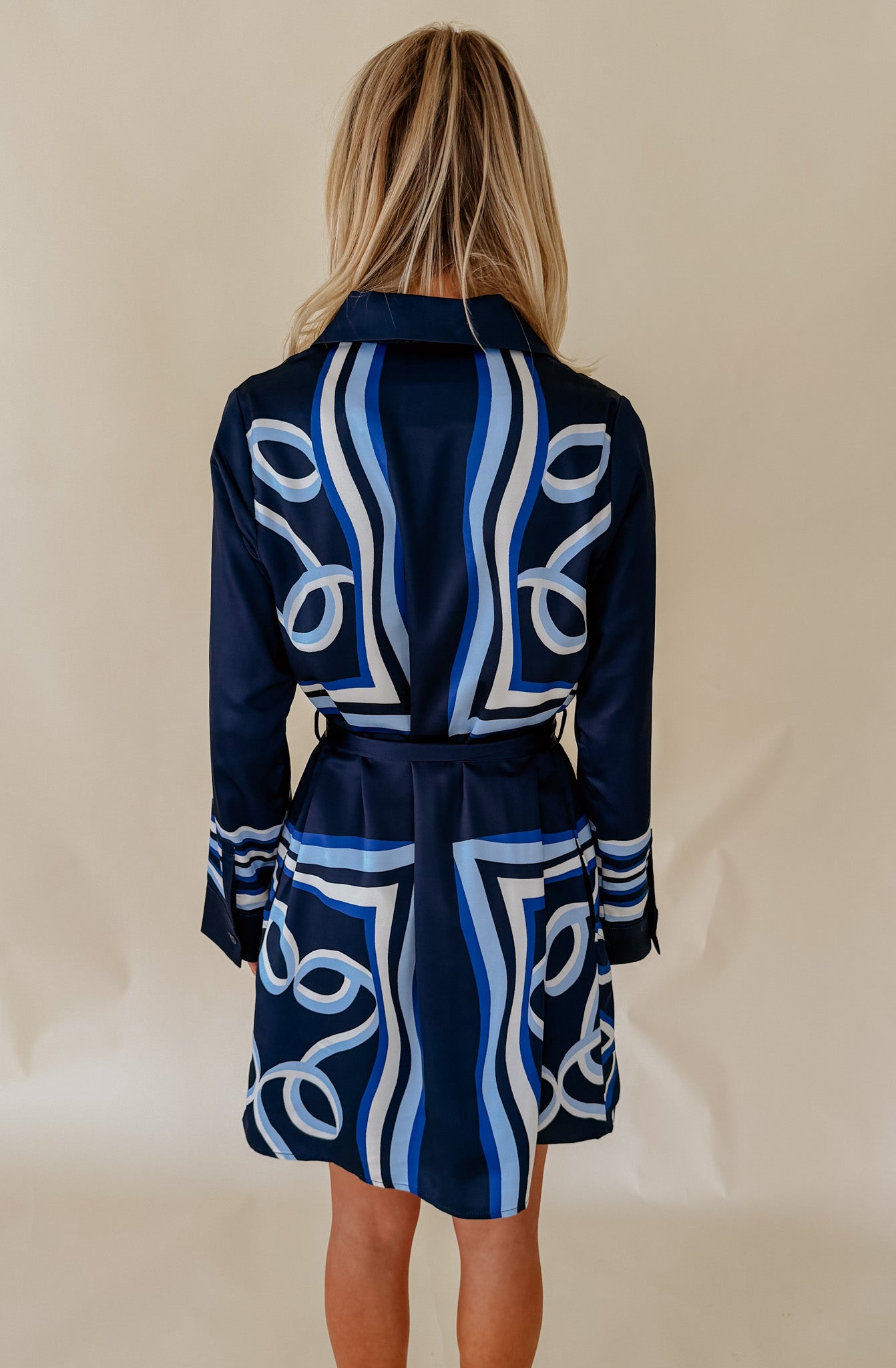 CIEBON JOANNA PRINTED SHIRT DRESS
