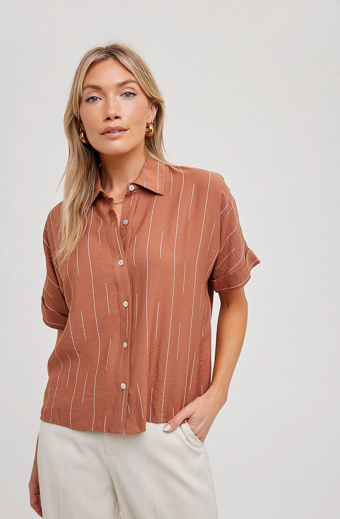 FALLING IN LINE BLOUSE