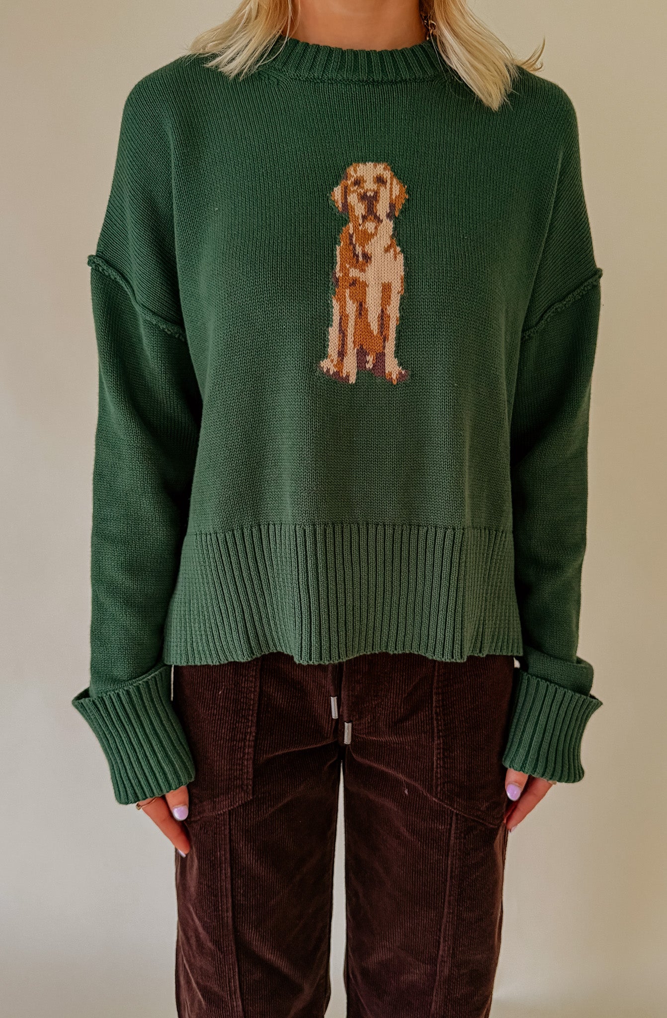 SO FETCH CREW NECK SWEATER