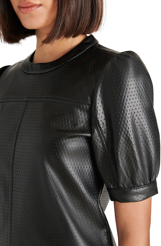 STEVE MADDEN MILLER FAUX LEATHERTOP