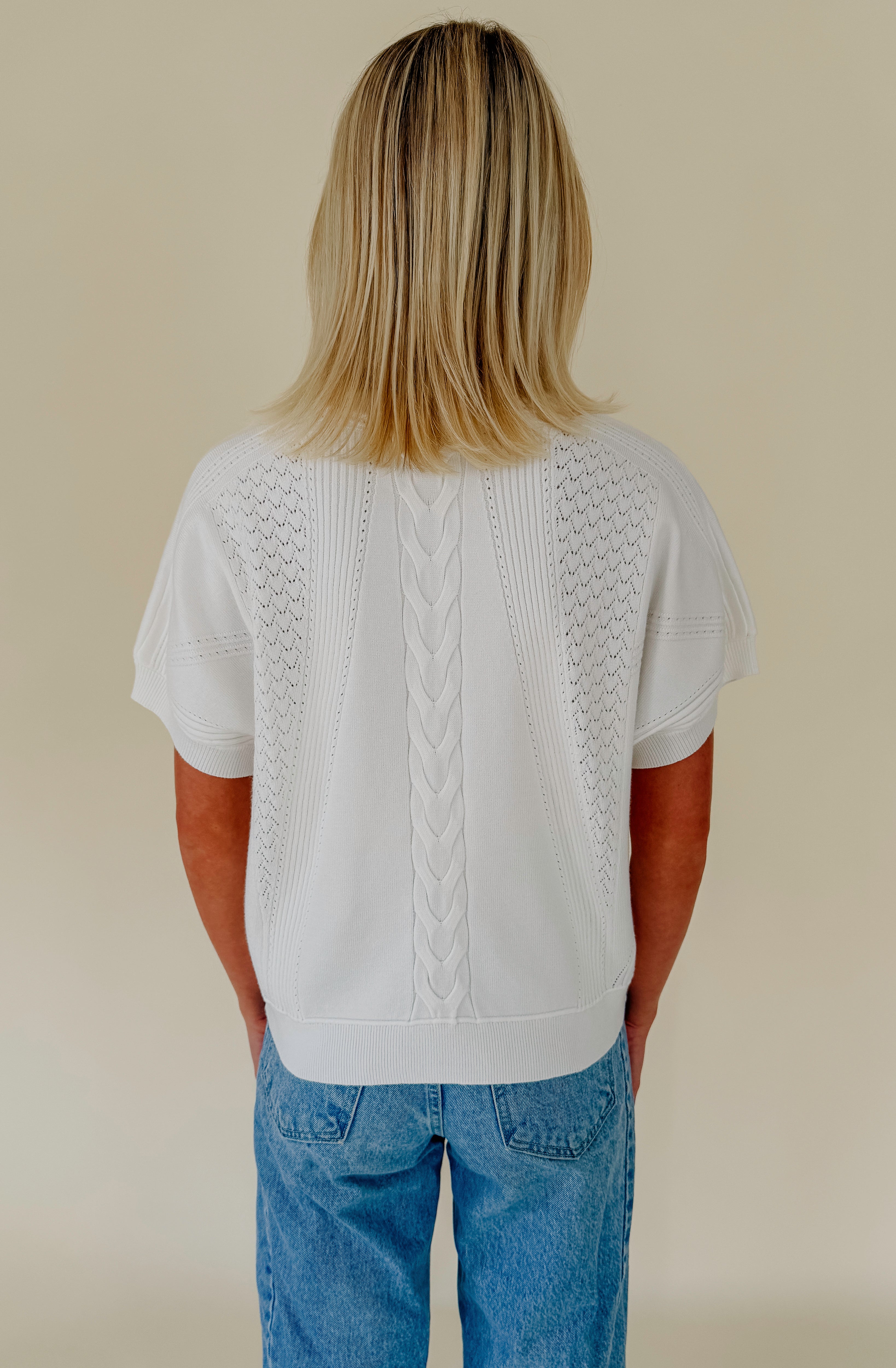 THE REMI LIGHT KNIT SWEATER TEE