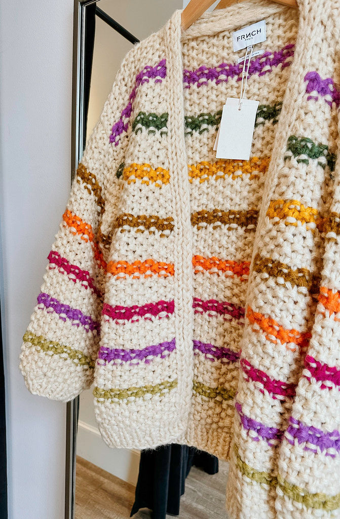 FRNCH LOBELIA CARDIGAN