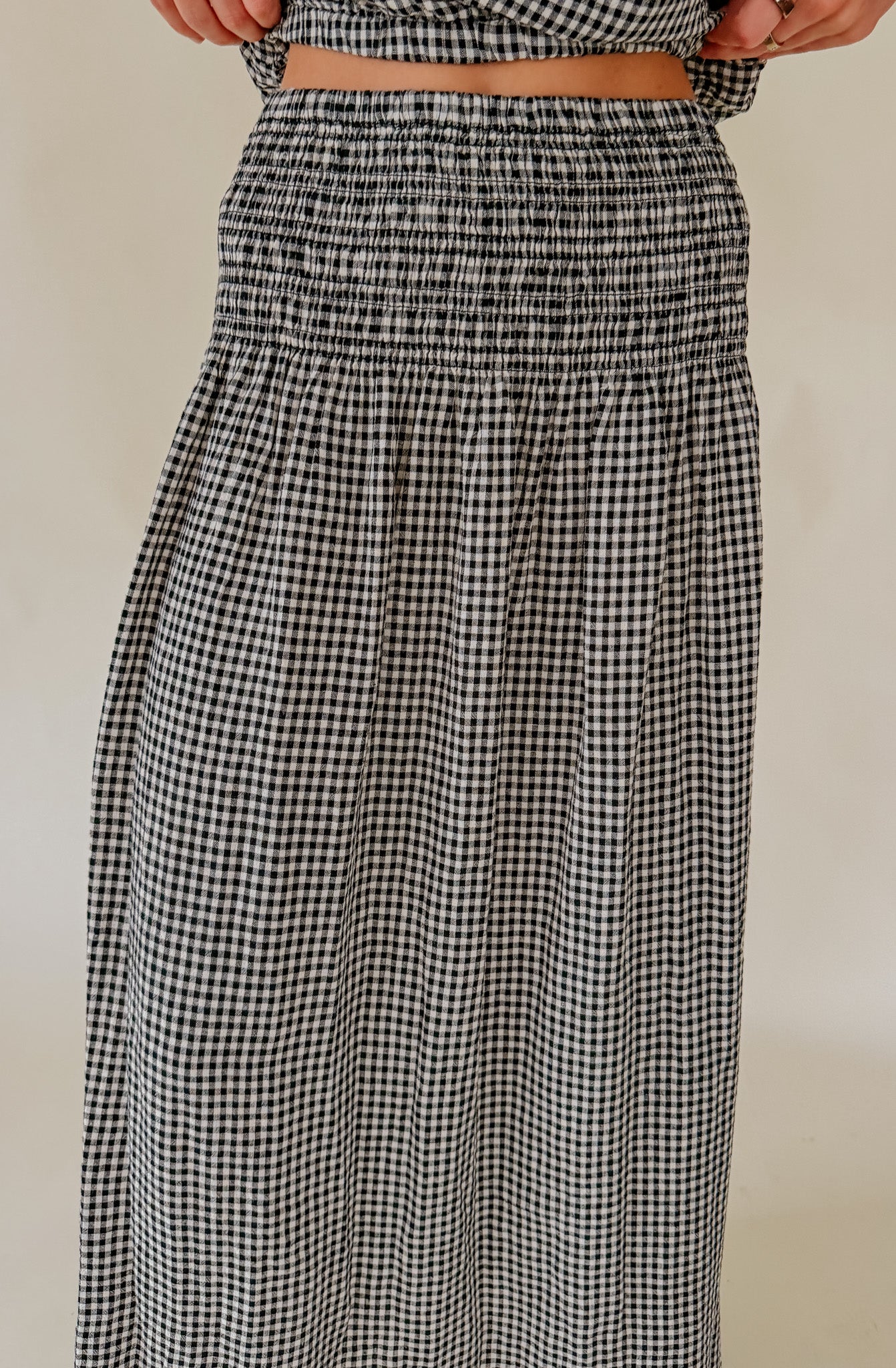 Z SUPPLY BROOKE GINGHAM SKIRT