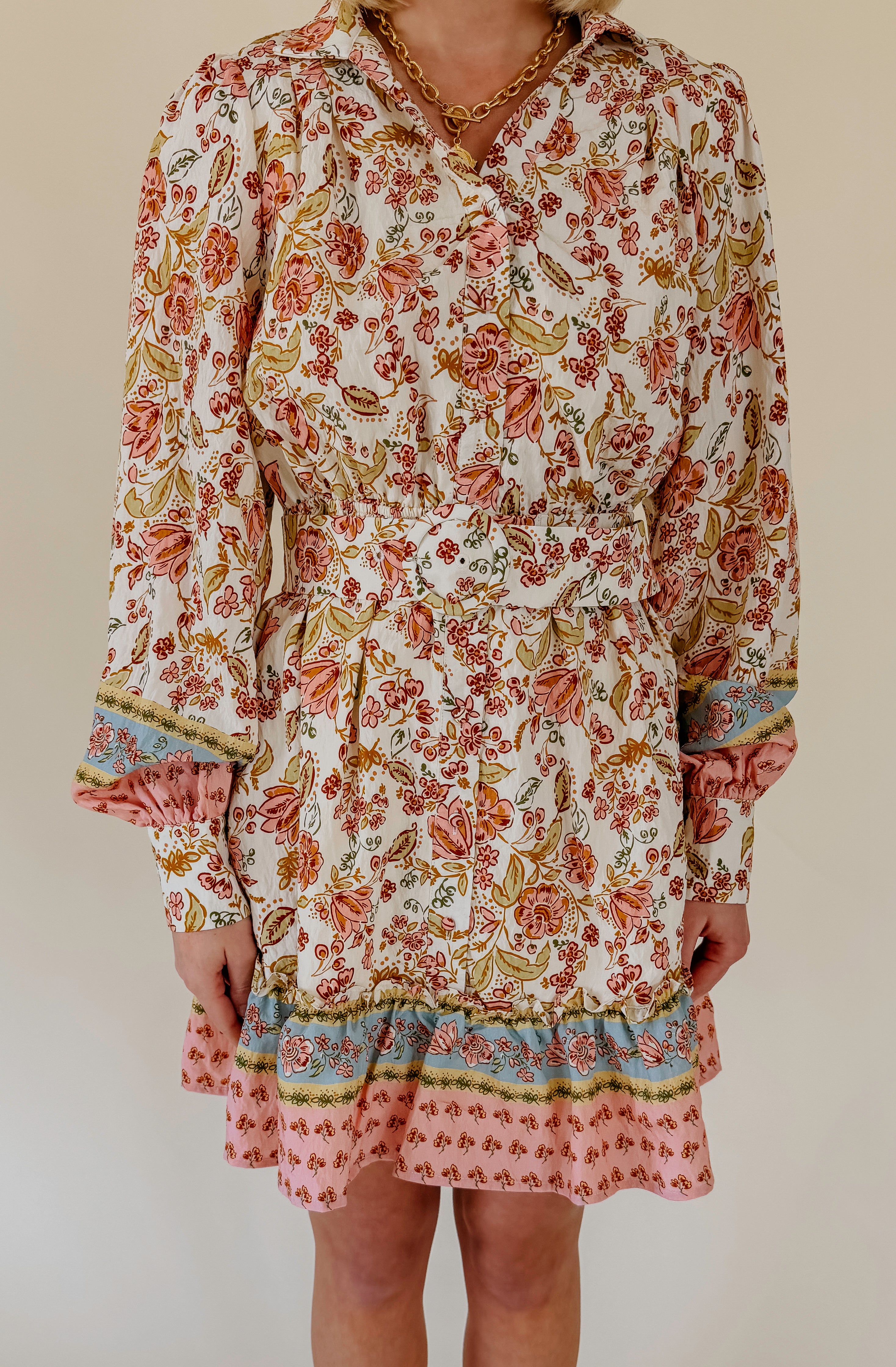 THE FINLEY BELTED DRESS