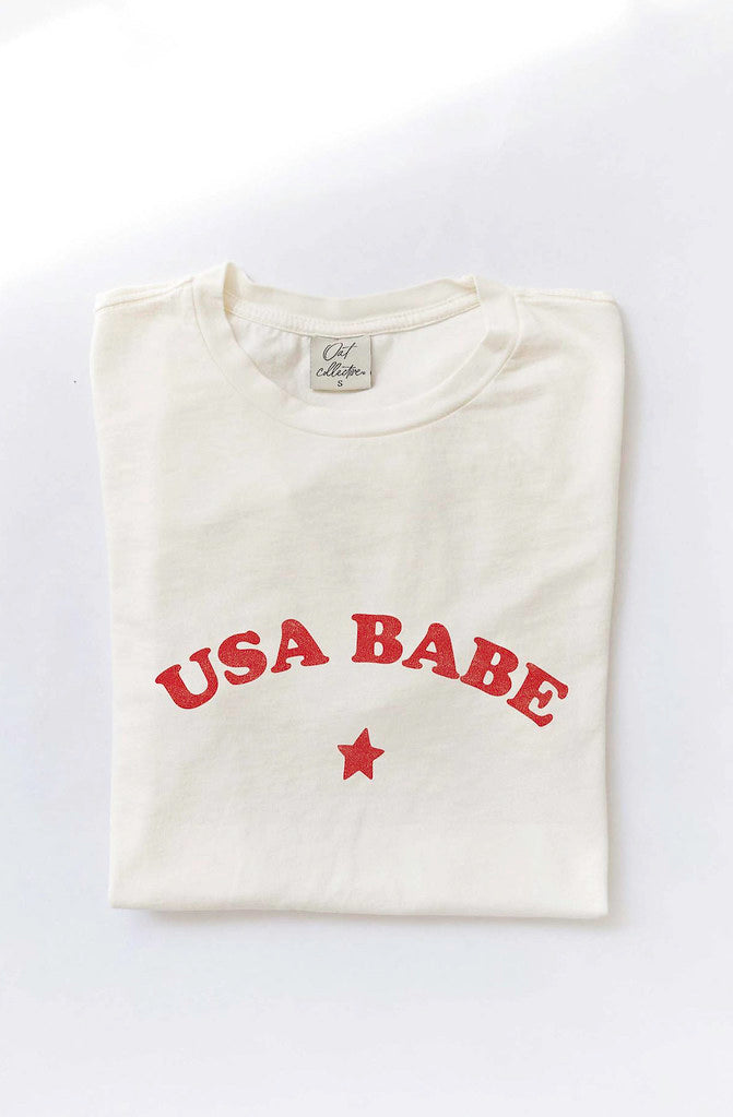 USA BABE GRAPHIC TEEE