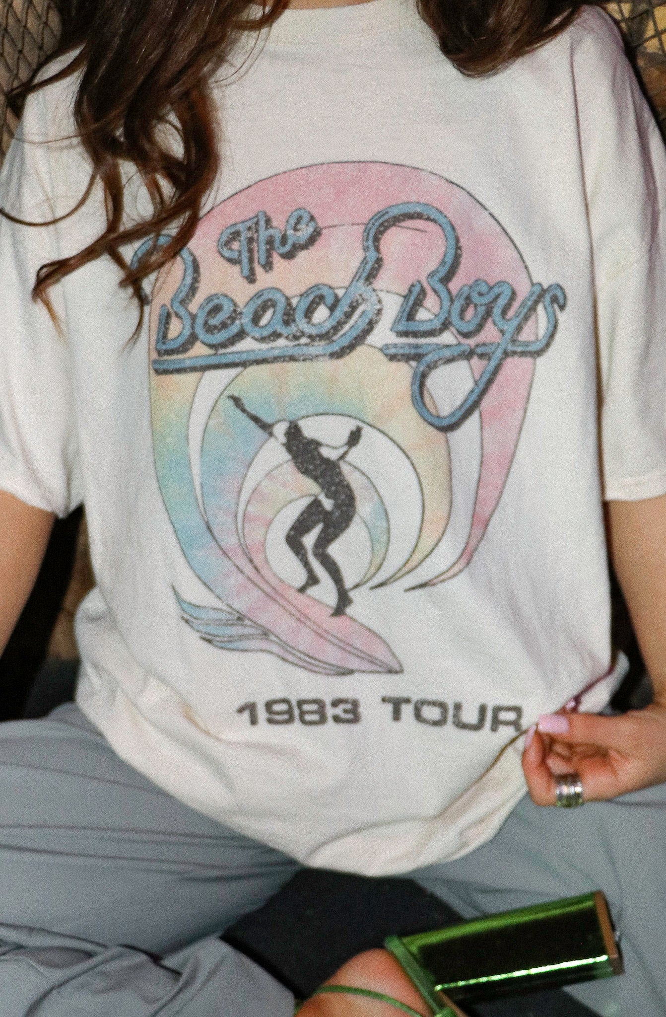 BEACH BOYS OVERSIZED GRAPHIC TEE
