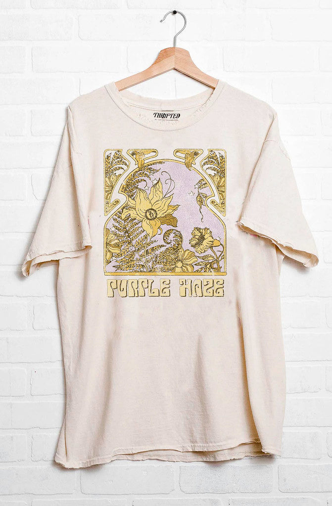 PURPLE HAZE GRAPHIC TEE