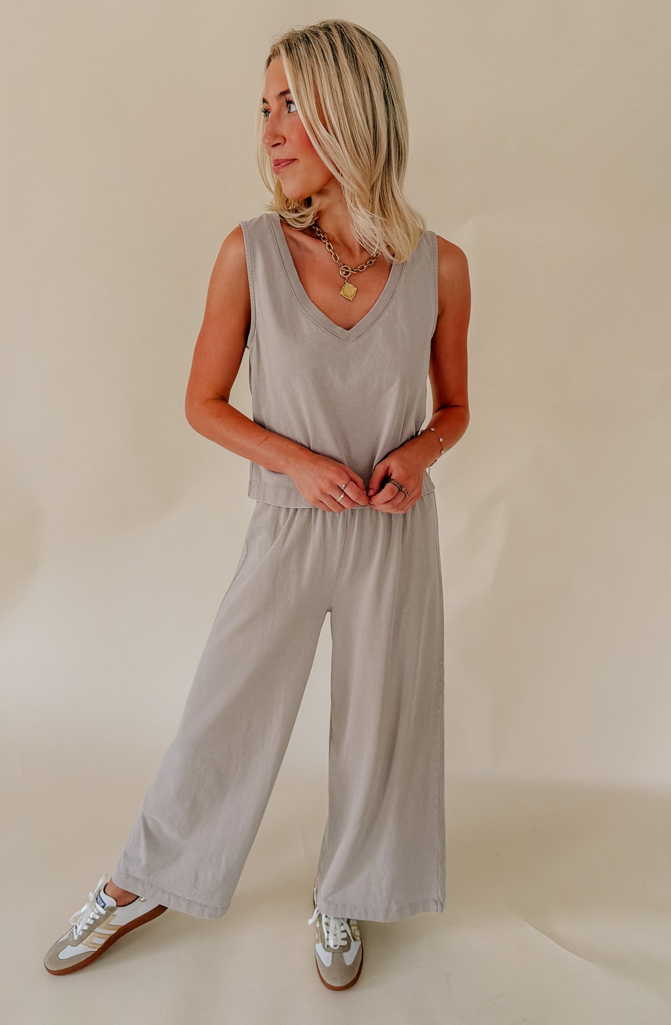 Z SUPPLY SCOUT JERSEY CROP FLARE PANT