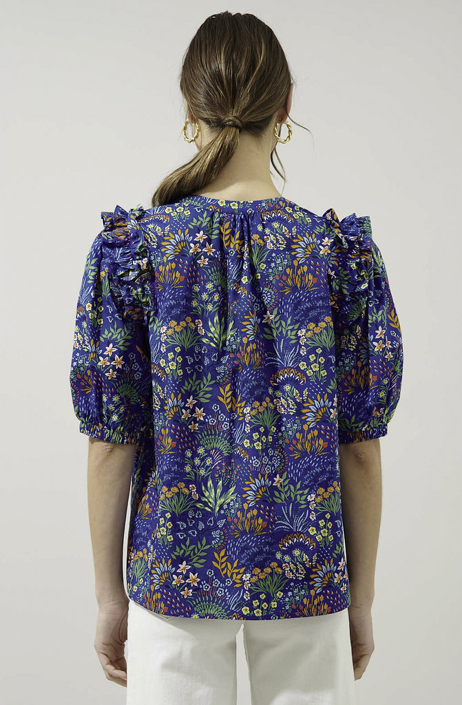 THE RUYA FLORAL BLOUSE