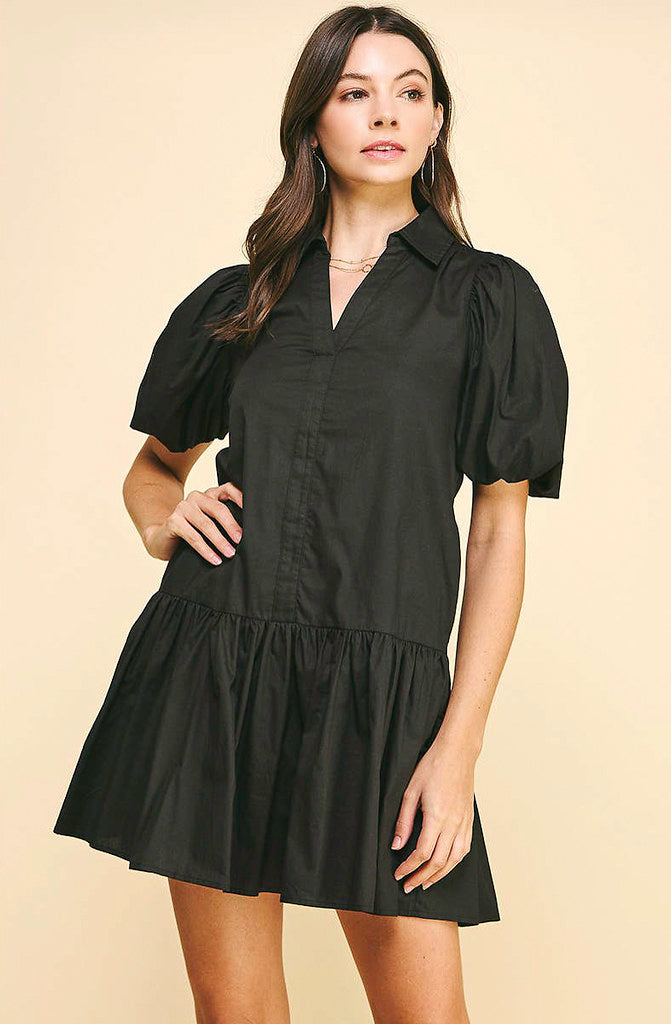 COLLAR LATER COLLARED DRESS