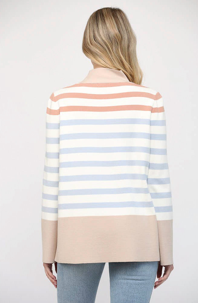 LONDON FOG STRIPED SWEATER