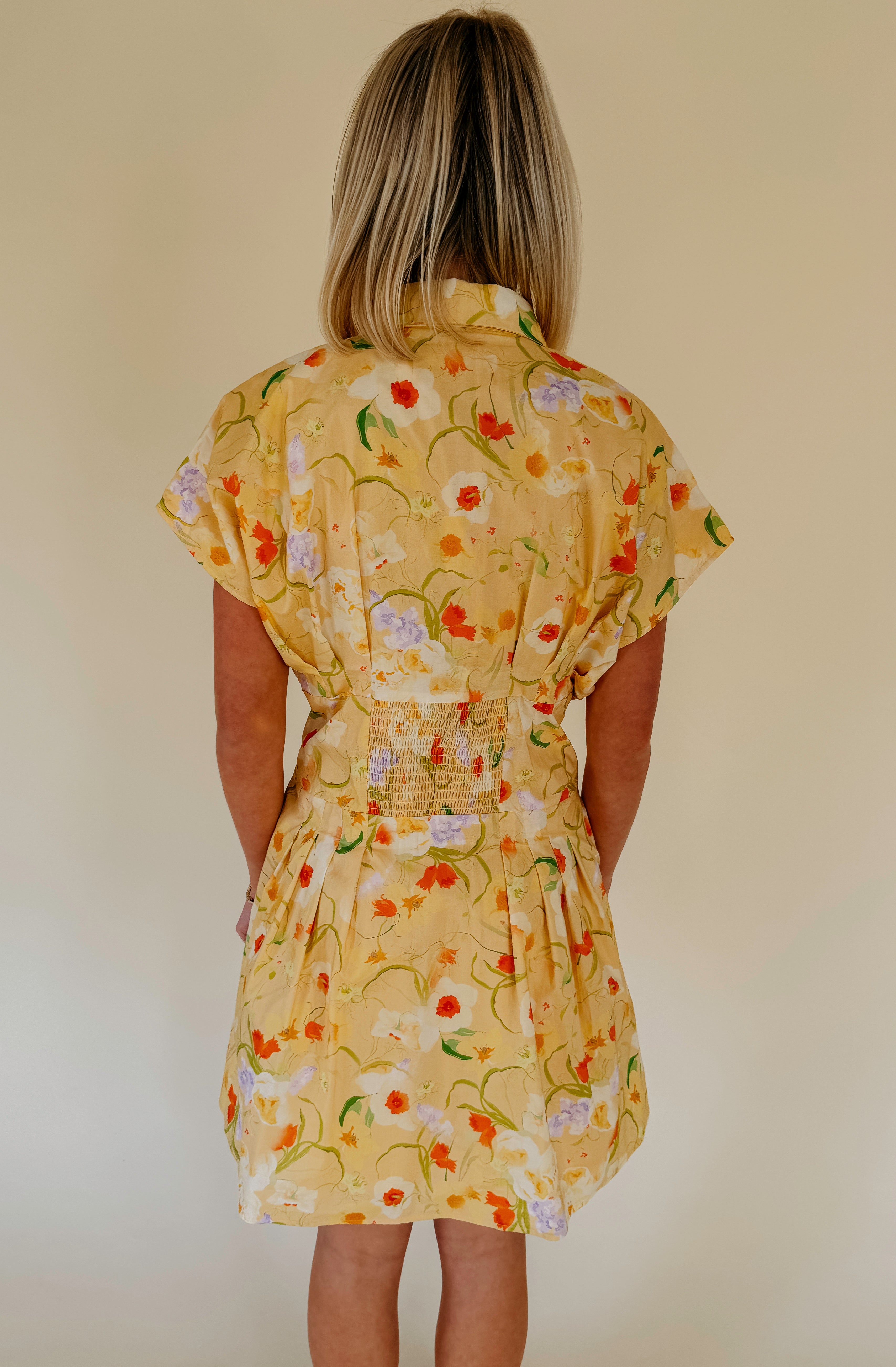 BRIGHTEN YOUR DAY MINI DRESS