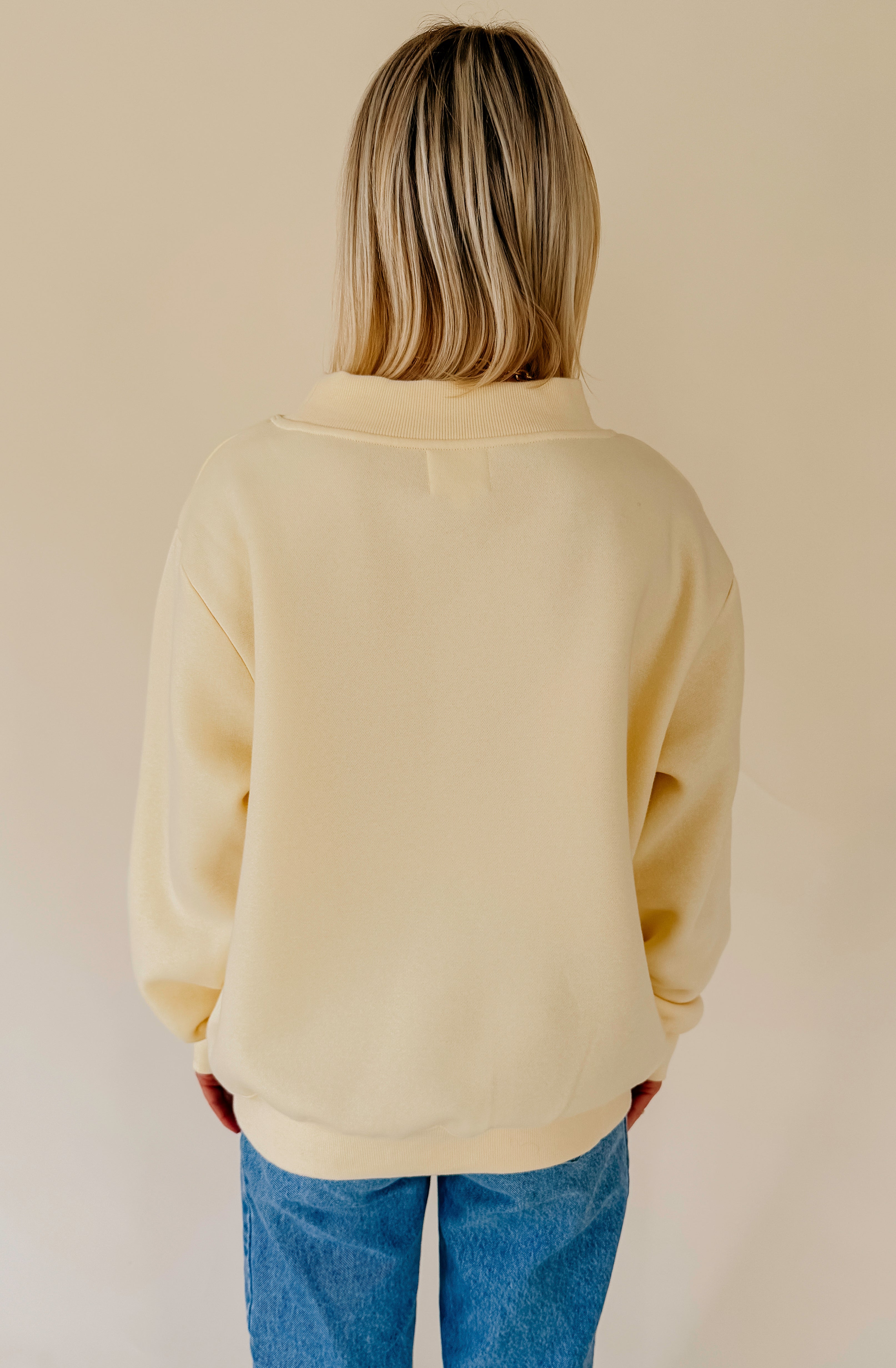 THE PARKER MOCK NECK SWEATSHIRT