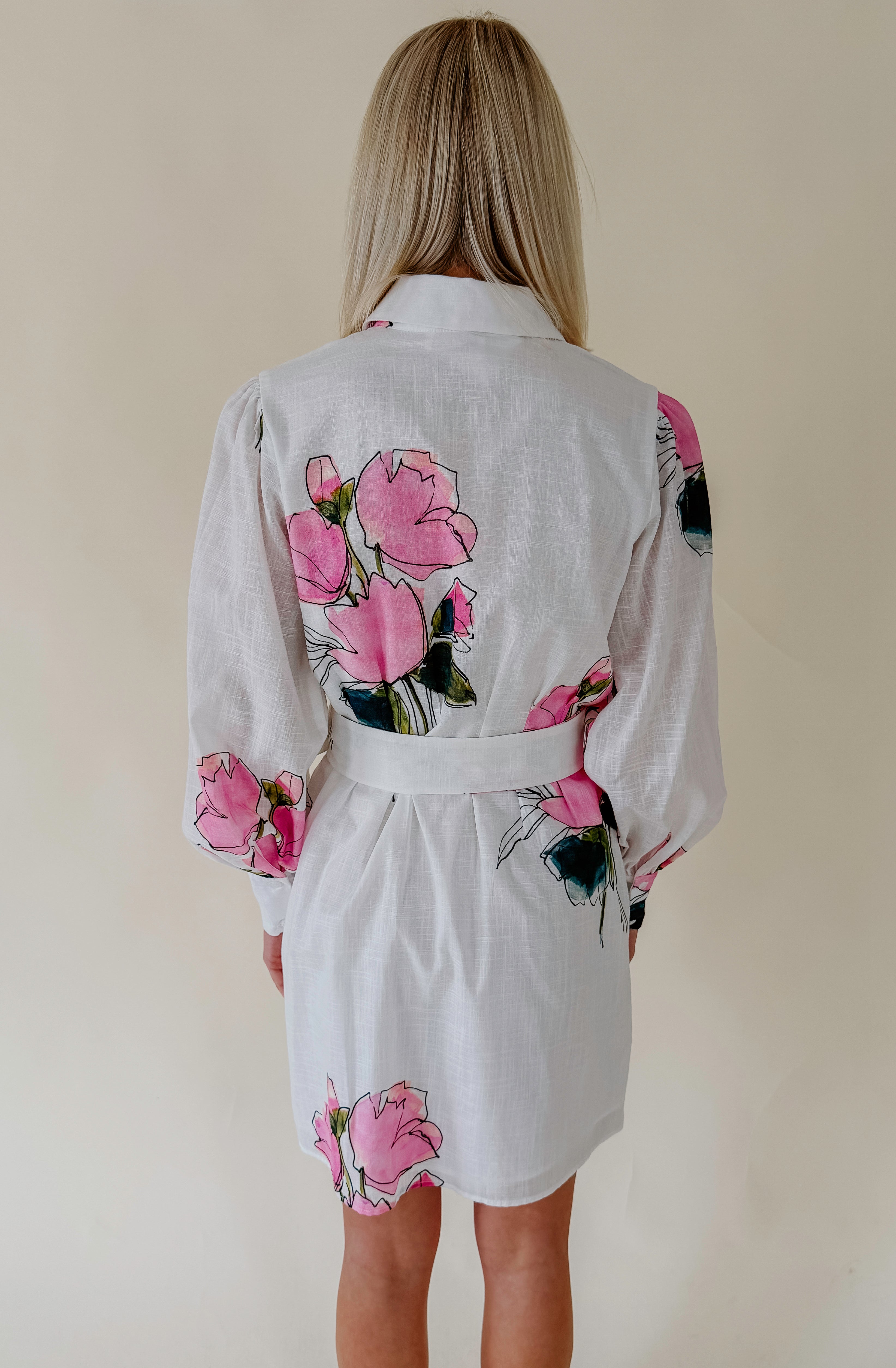 LAVENDER BROWN BAILEY DRESS