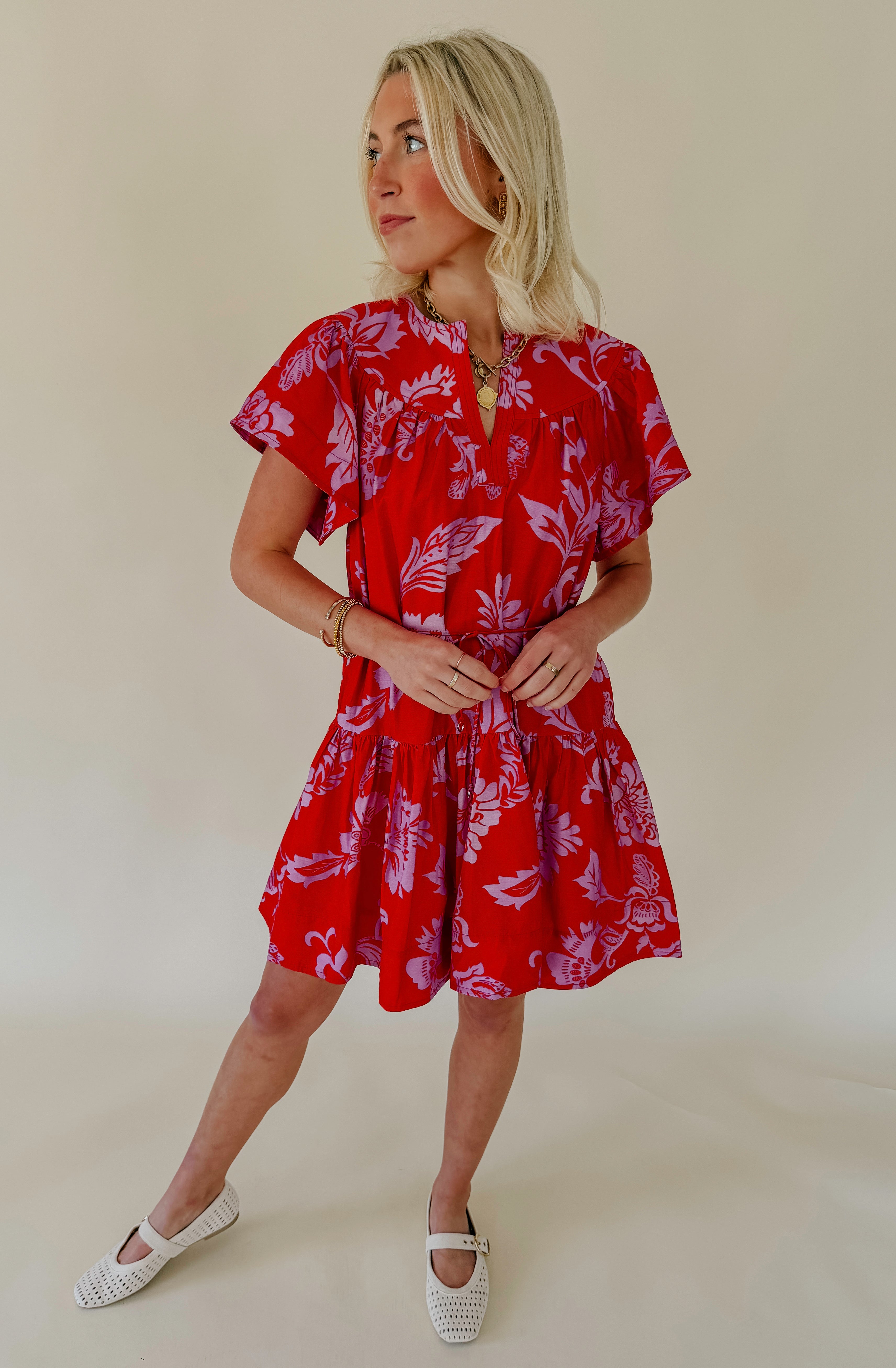 POPPY FIELDS MINI DRESS