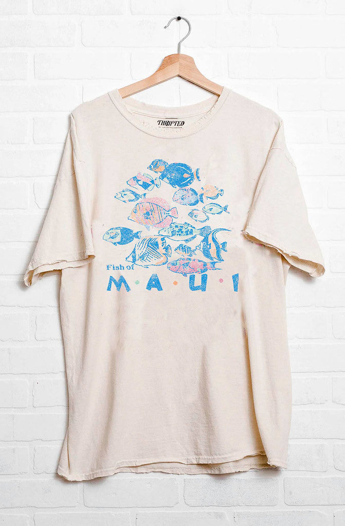 FISH OF MAUI VINTAGE STYLE GRAPHIC