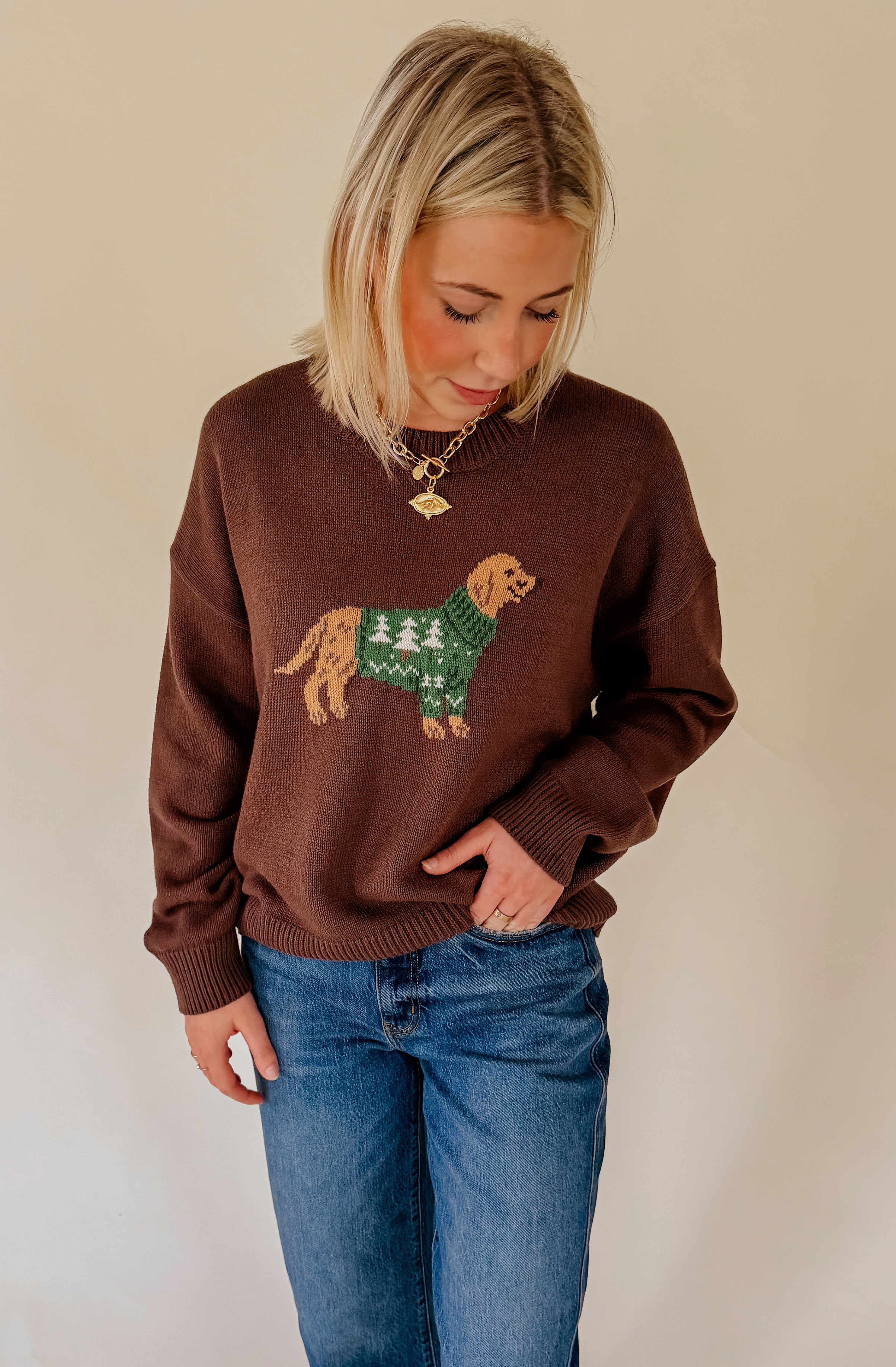 THE LAUREN DOG SWEATER