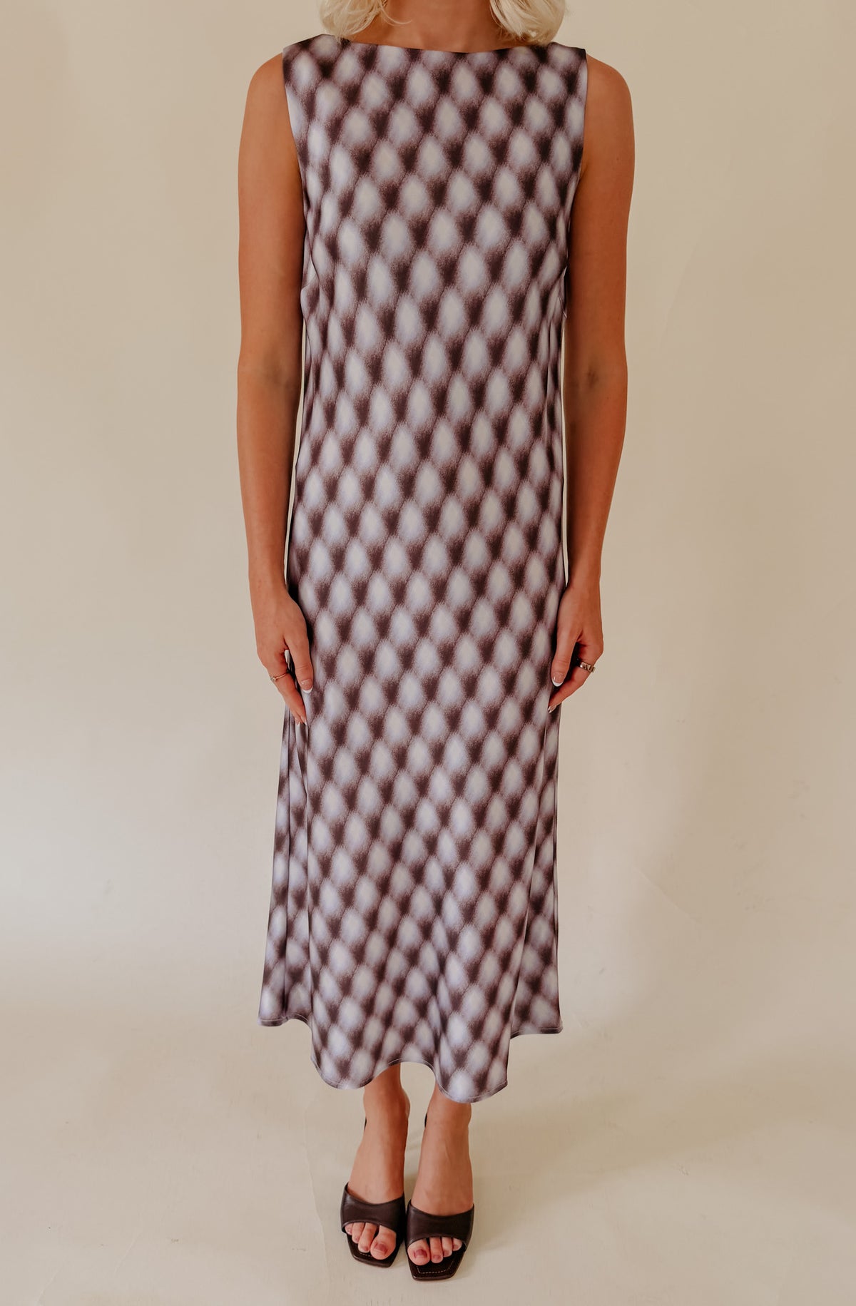 LUCY PARIS MEILINE MIDI DRESS