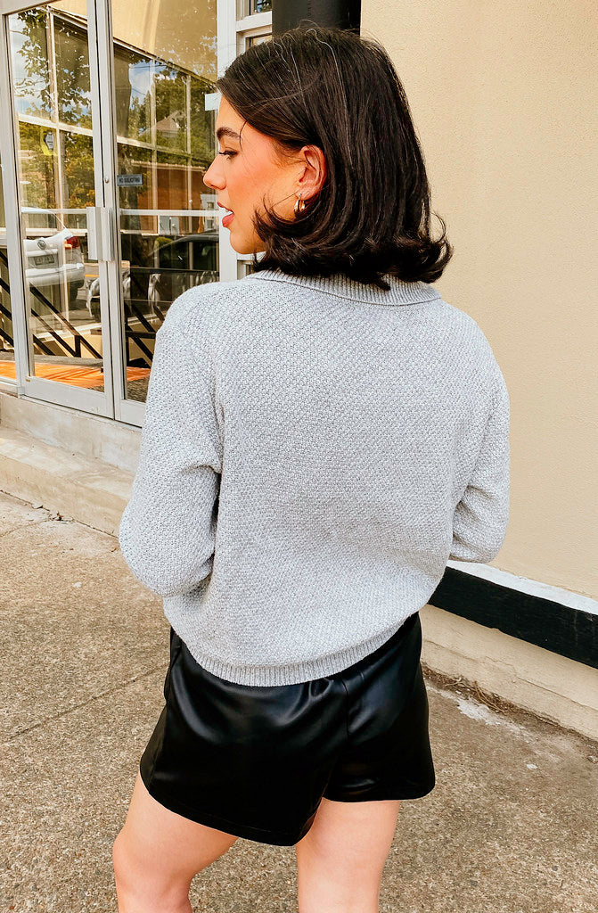 THE ARCHIE COLLARED SWEATER