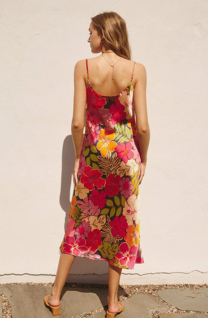 TROPIC LIKE ITS HOT MIDI DRESS
