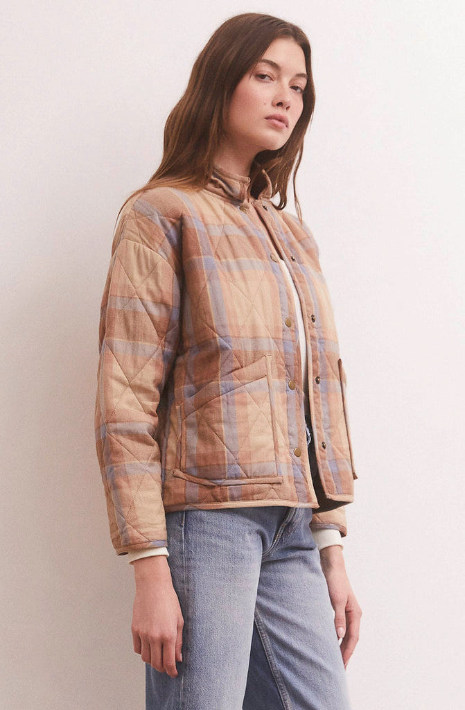 Z SUPPLY MAYA PLAID JACKET