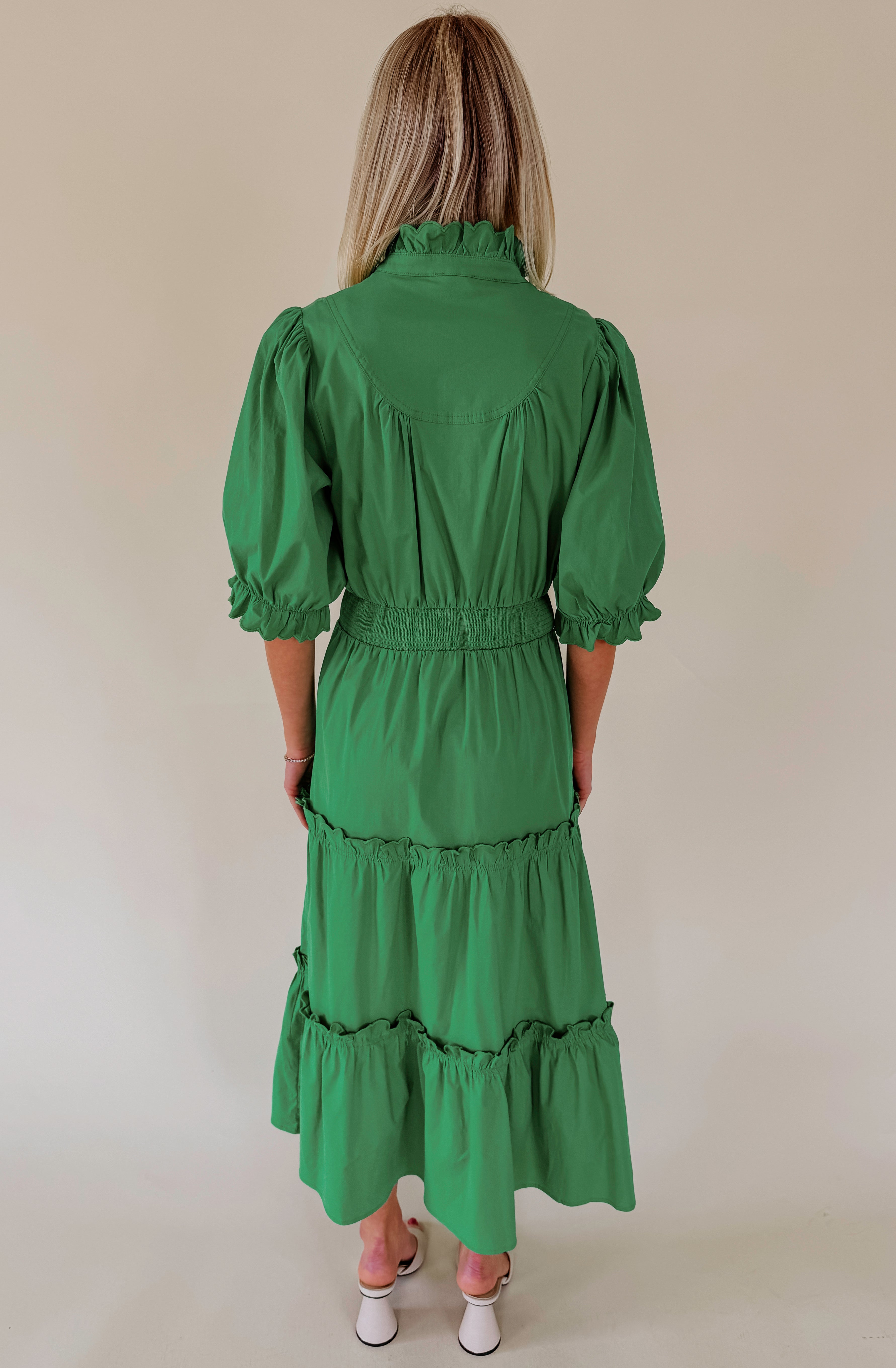 CALL YOU BACK MIDI DRESS