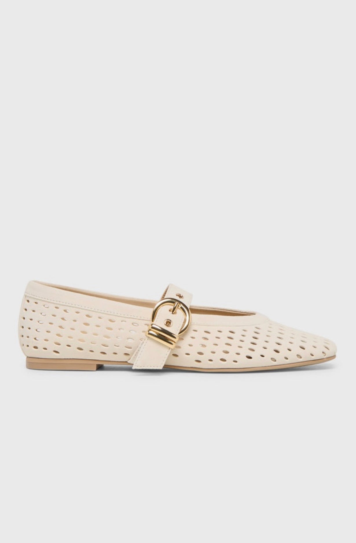 DOLCE VITA MIKEL PERFORATED BALLET FLAT