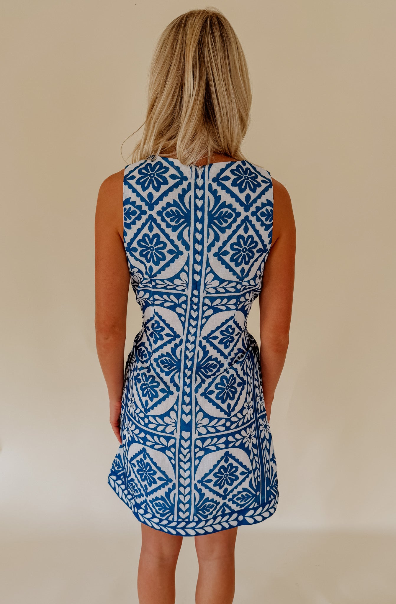 THE HAILEY TIE FRONT DRESS