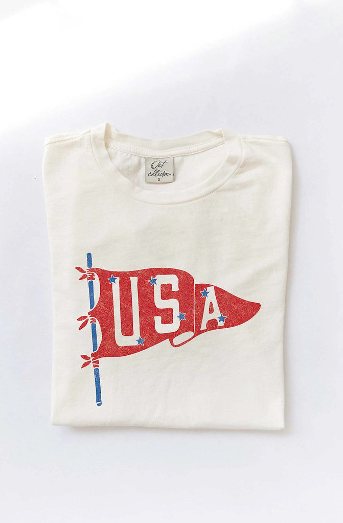 USA PENNANT TEE