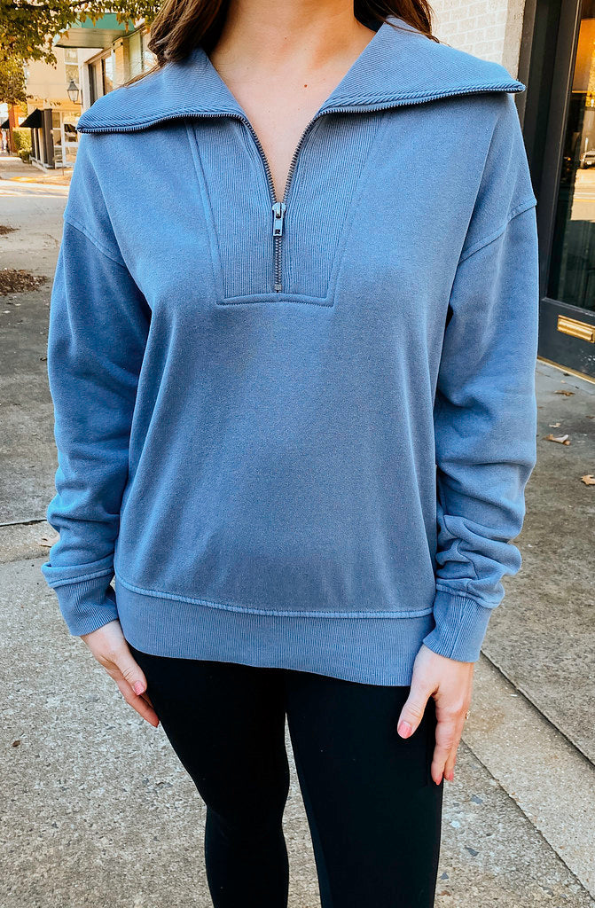 MONIQUE QUARTER ZIP