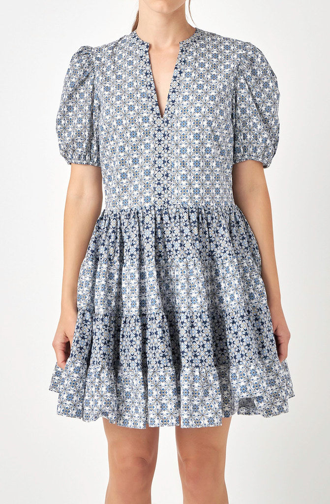 A GRAND TIME TIERED DRESS