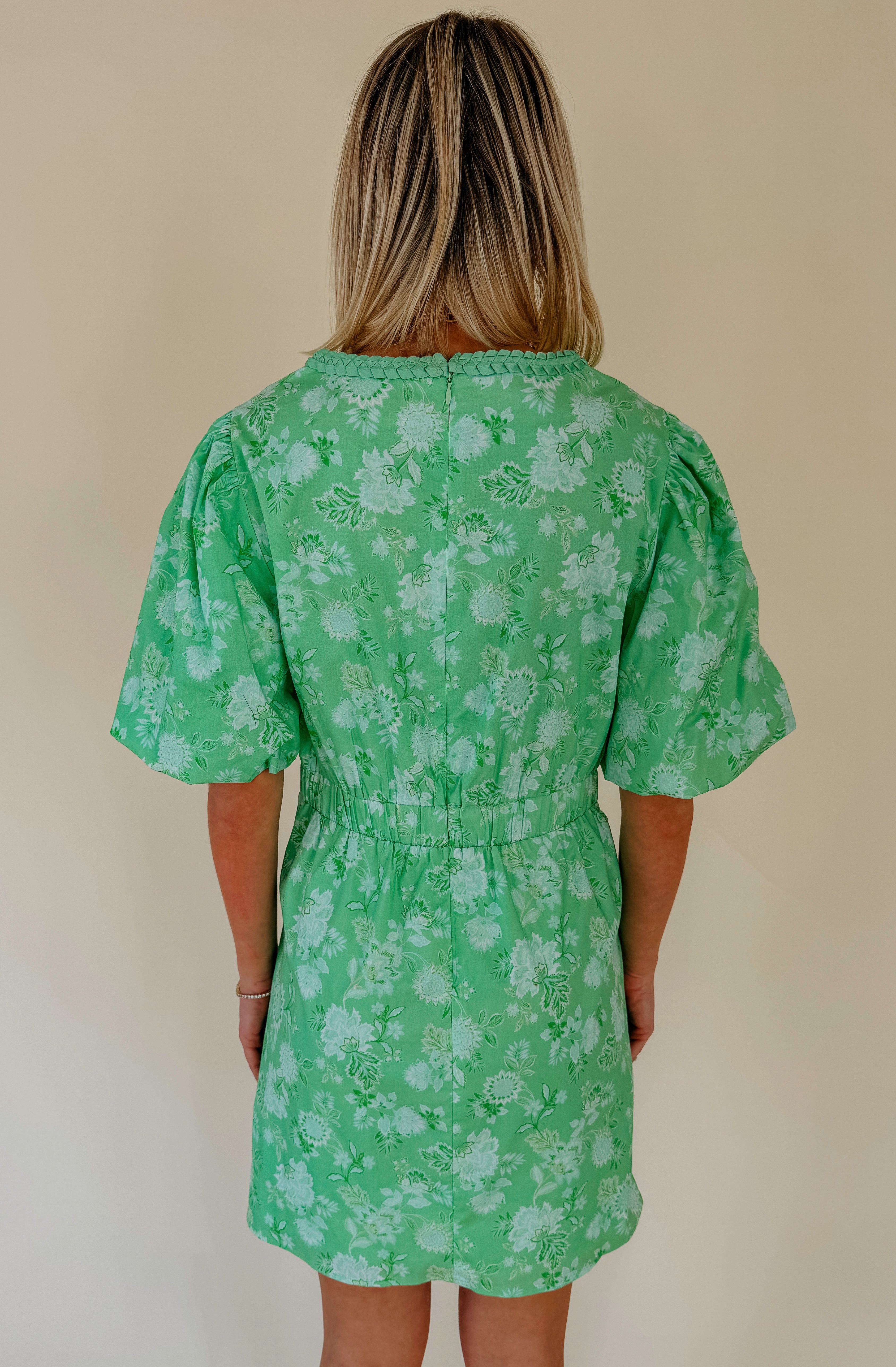 THE DELANEY PRINTED MINI DRESS