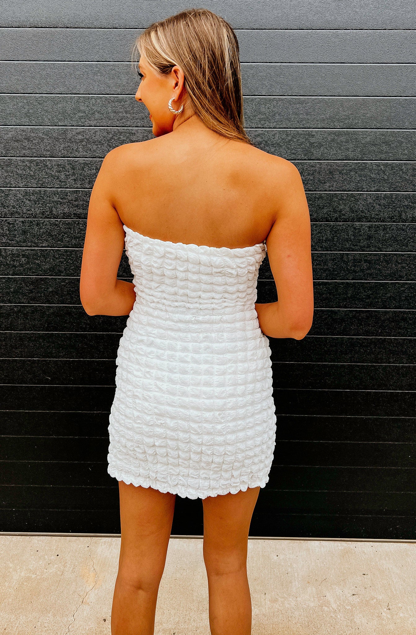 POP OFF MINI DRESS