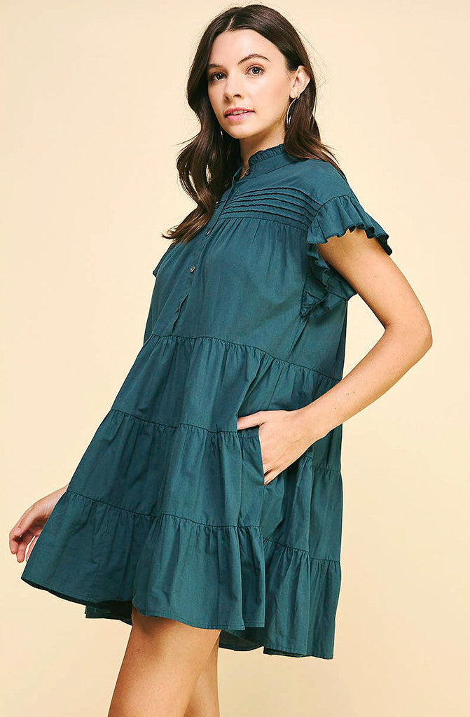 THE MARLY PINTUCK DRESS