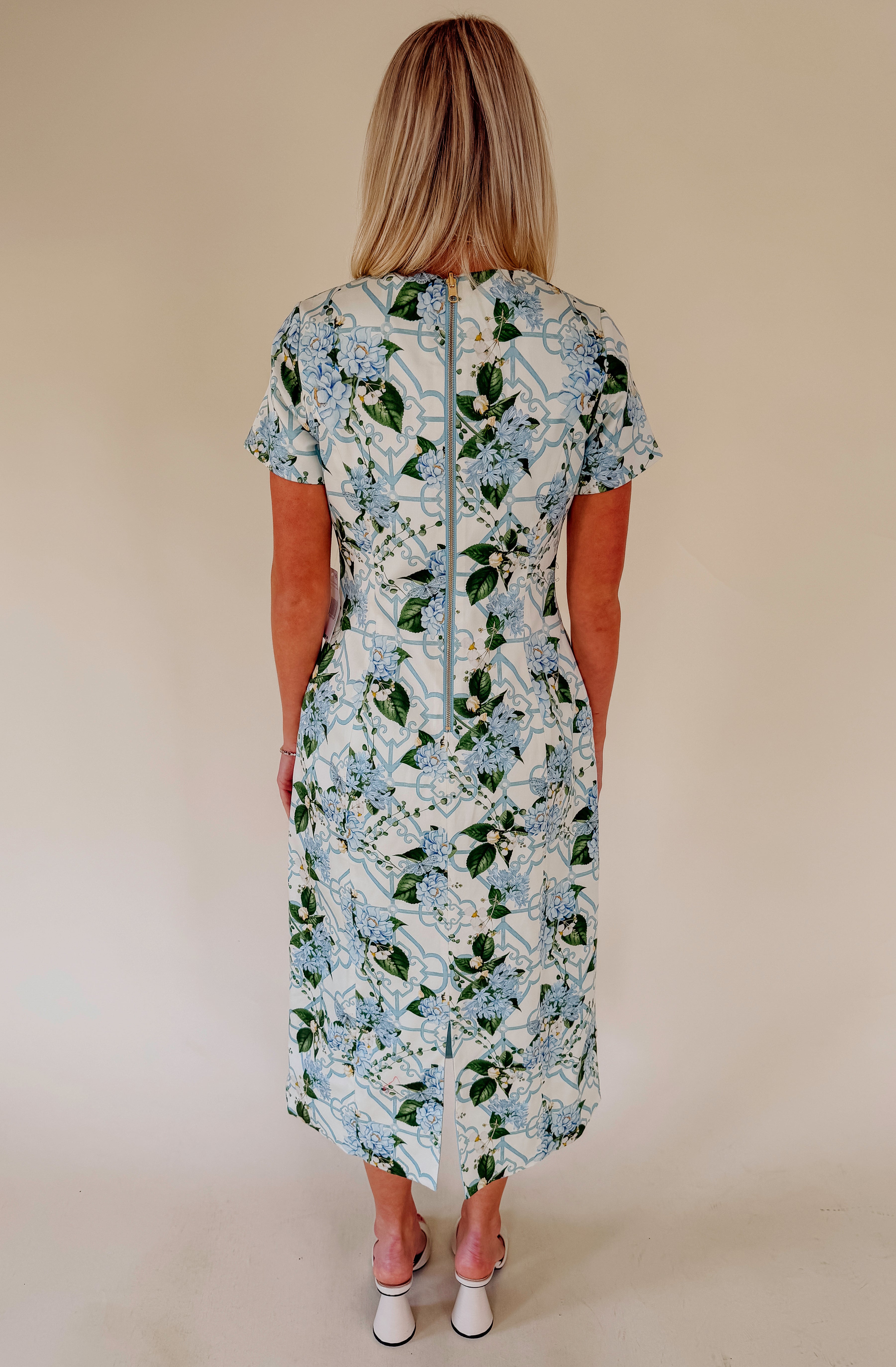 MESTIZA HAMPTON CONVERTIBLE MIDI DRESS